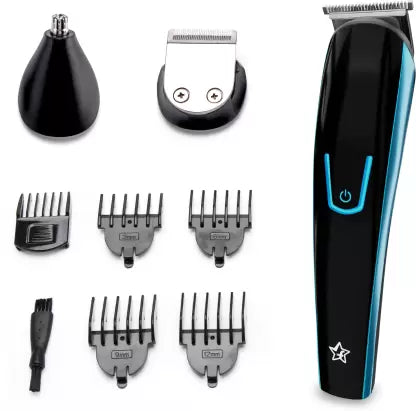 Flipkart SmartBuy MultiTrim Runtime: 60 min Multi Purpose Trimmer for Men  (Blue) Flipkart SmartBuy MultiTrim Runtime: 60 min Multi Purpose Trimmer for Men  (Blue)